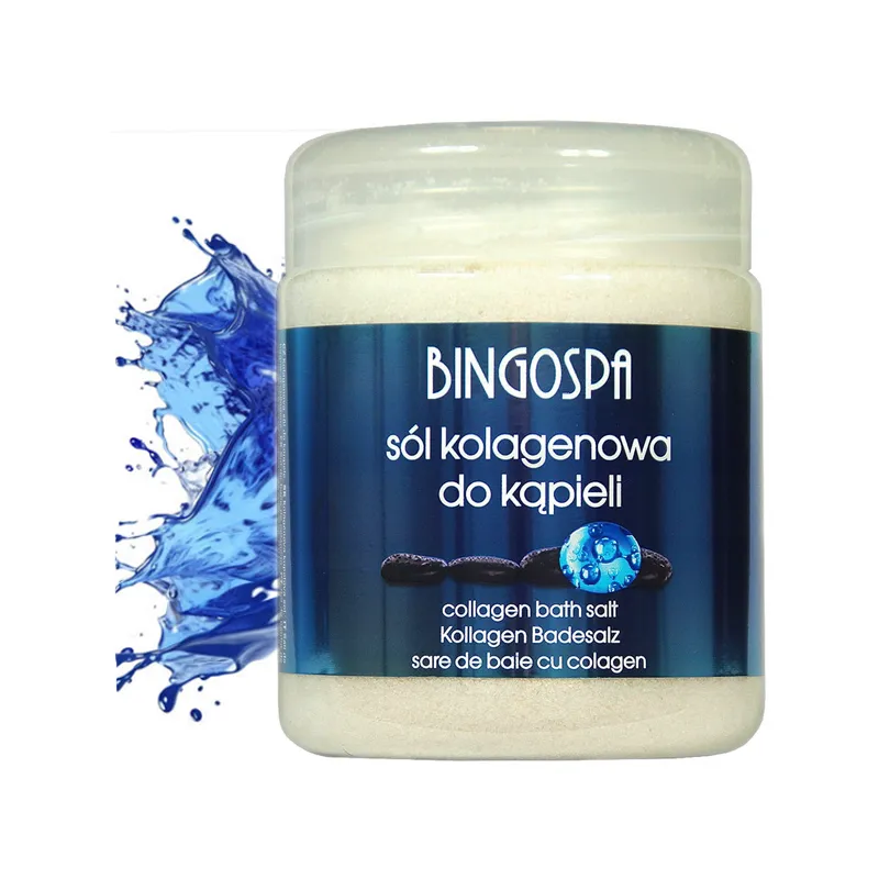 BingoSpa natural bath salt with COLLAGEN skin regeneration ❤️ Laroxy.pl