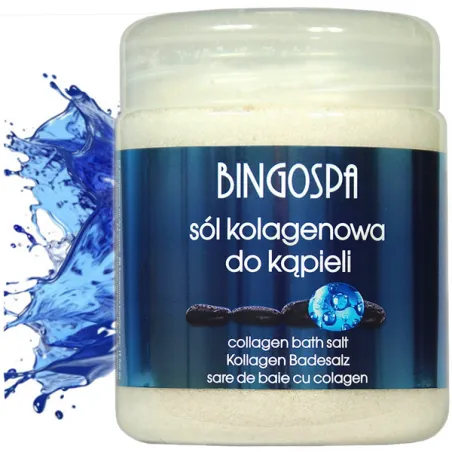 BingoSpa natural bath salt with COLLAGEN skin regeneration ❤️ Laroxy.pl