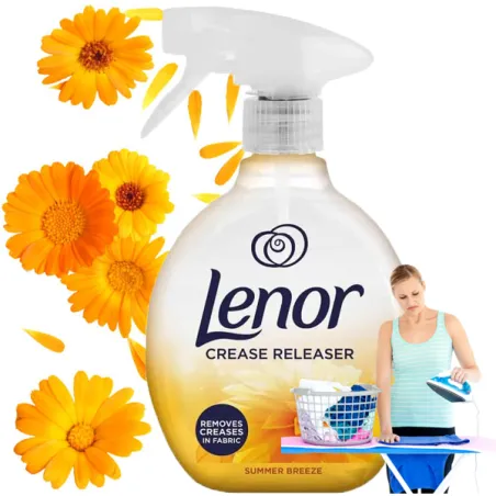 Lenor żelazko w sprayu do prasowania bez żelazka zapachowy ⭐  Laroxy