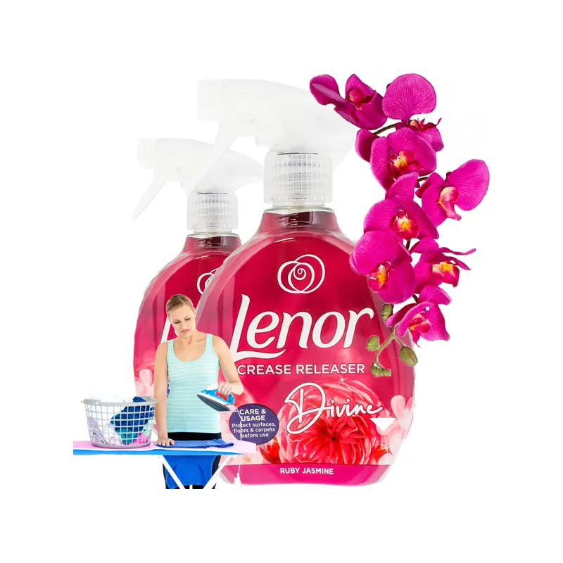 Lenor ironless ironing fluid spray Jasmine ⭐ Laroxy