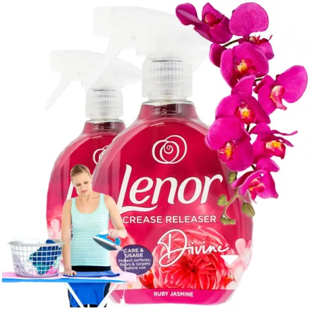 Lenor ironless ironing fluid spray Jasmine ⭐ Laroxy