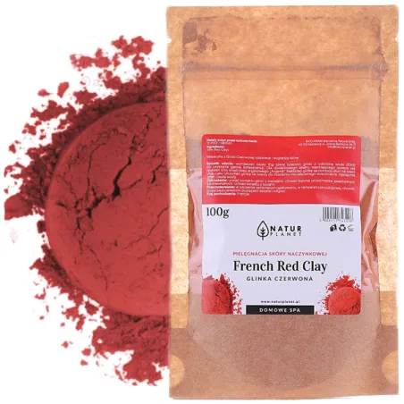 Natur Planet cosmetic red clay 100% Natural ❤️ Laroxy.pl