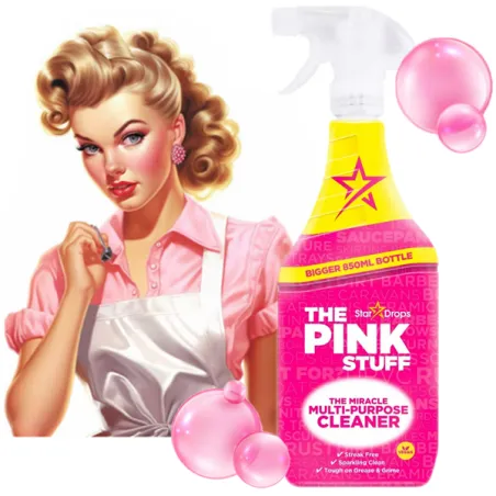The Pink Stuff płyn w sprayu do sprzątania uniwersalny ❤️  Laroxy.pl