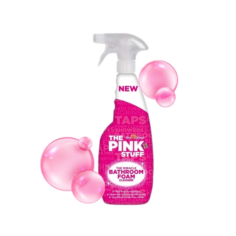The Pink Stuff płyn w sprayu do sprzątania łazienki ❤️ Laroxy.pl