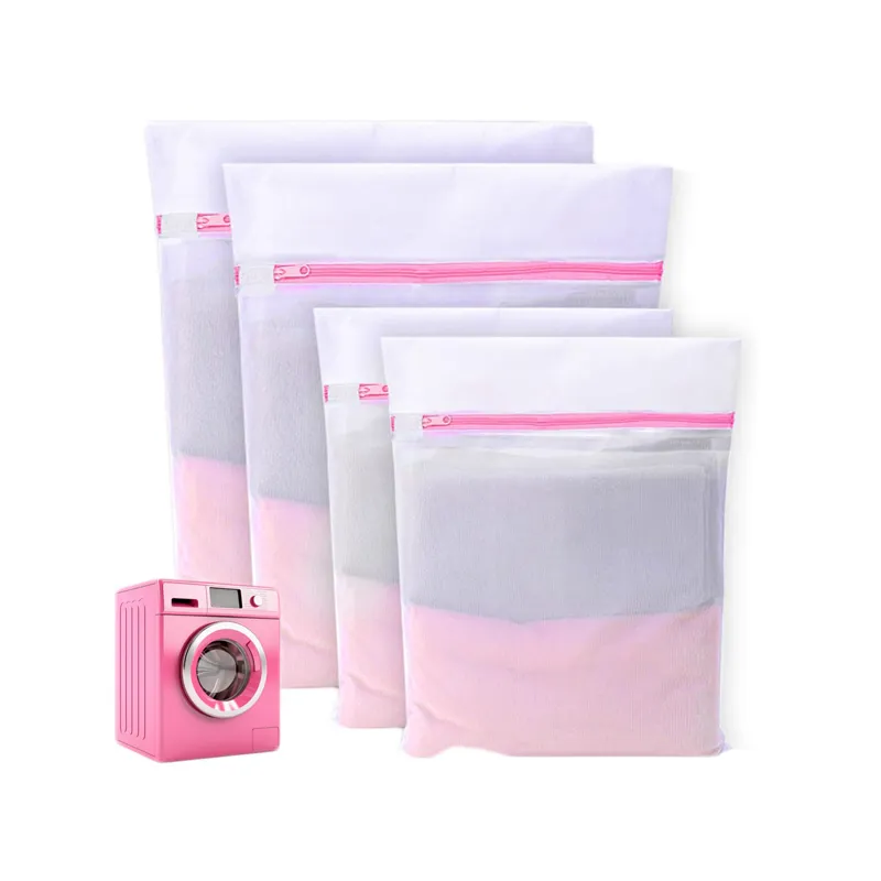 Mesh bag for washing underwear bras socks 4 pieces ❤️ Laroxy.pl