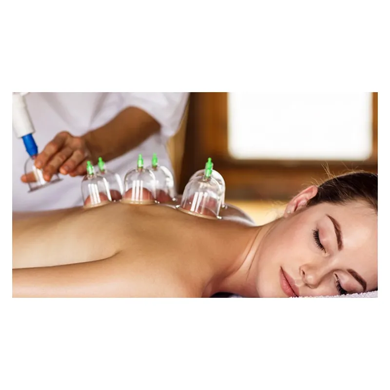 Chinese vacuum healing bubbles fireless with pump ❤️ Laroxy
