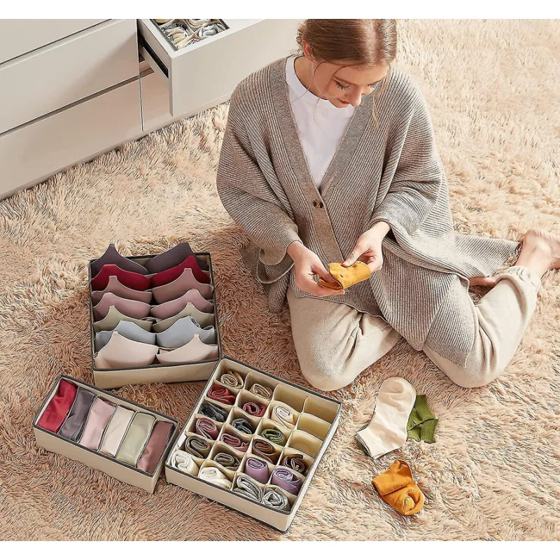 Underwear panties socks closet drawer organizer ❤️ Laroxy.pl