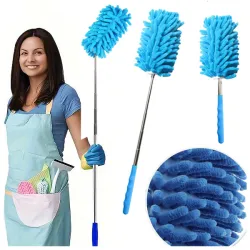 Telescopic dust mop brush for cleaning cobwebs ❤️ Laroxy.pl