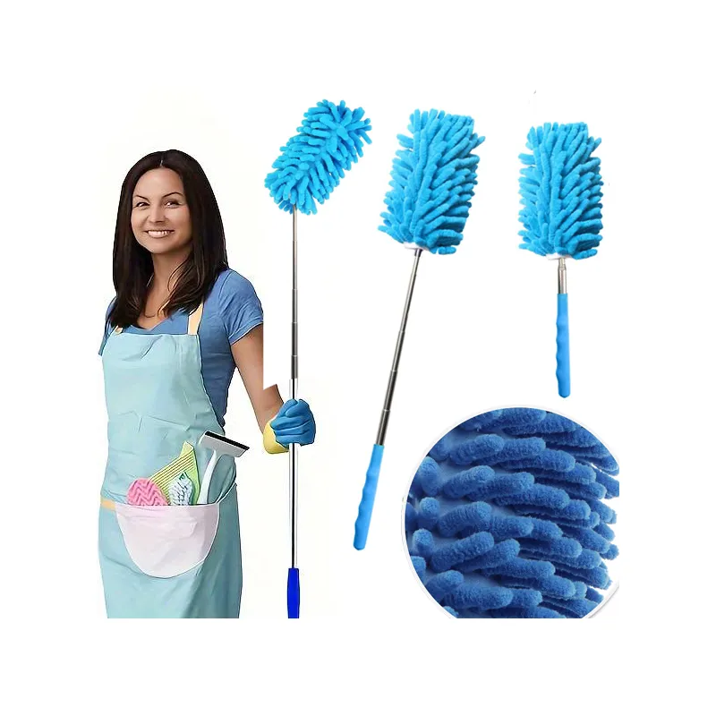 Telescopic dust mop brush for cleaning cobwebs ❤️ Laroxy.pl