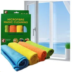 Microfiber cloths for cleaning dusting glass windows ❤️ Laroxy