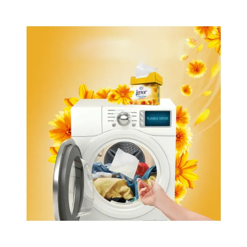 Lenor dryer wipes fragrance POWERFUL SUMMER ⭐ Laroxy