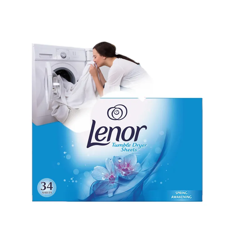 Lenor Żelazko w sprayu + Chusteczki zapachowe do suszarki ⭐ Laroxy
