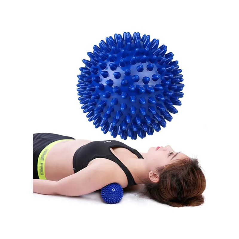 Massage ball with spiked foot fascia body muscle rolling ⭐ Laroxy.pl