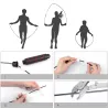 Skipping rope with bearings for crossfit exercise boxing tricks ⭐ Laroxy.pl