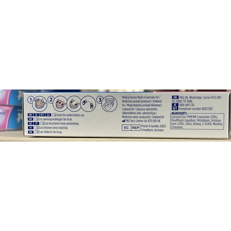 Fixodent krem do protez - klej do protez zebowych - Laroxy.pl
