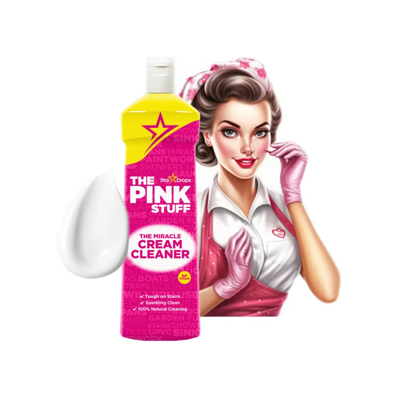 Pink Stuff induction hob cleaner + scraper ❤️ Laroxy