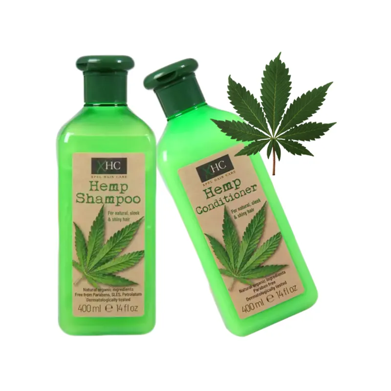 XHC Hemp szampon konopny + Odżywka do włosów z Anglii - laroxy.pl