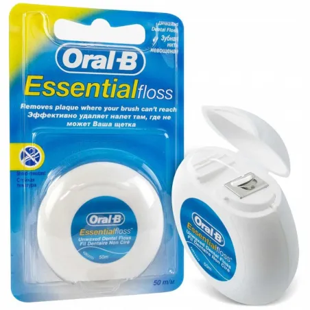 ORAL-B Essential Floss NIĆ DENTYSTYCZNA  50 metrów ❤️ Laroxy.pl