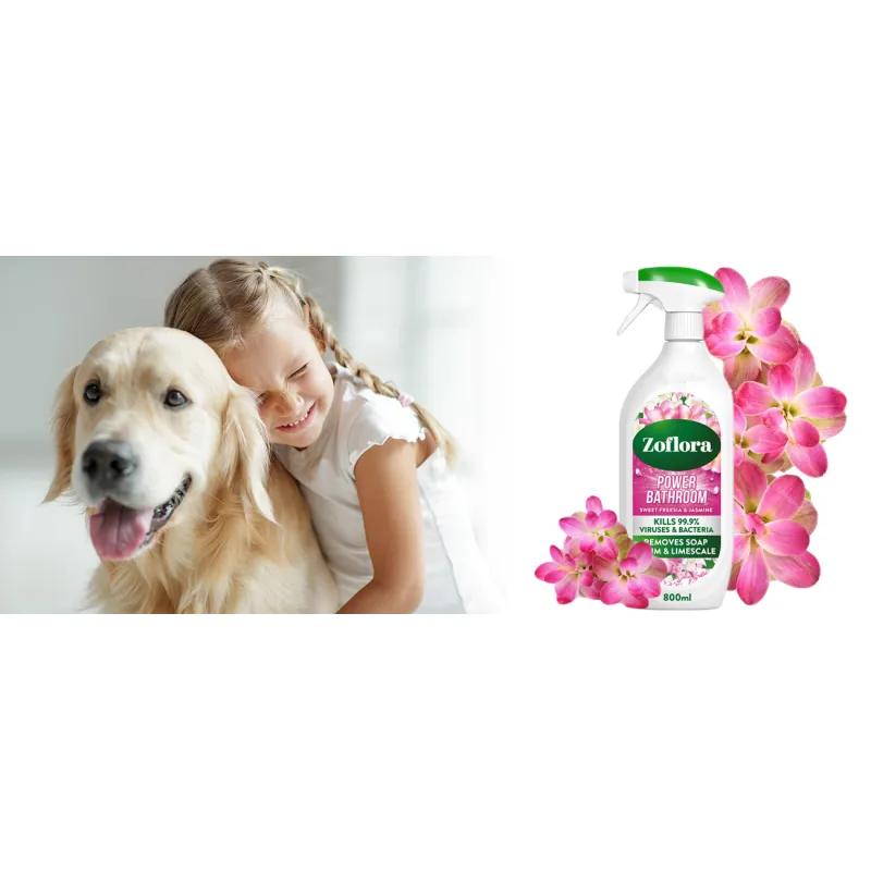 Zoflora środek do czyszczenia łazienki antybakteryjny płyn ❤️ Laroxy