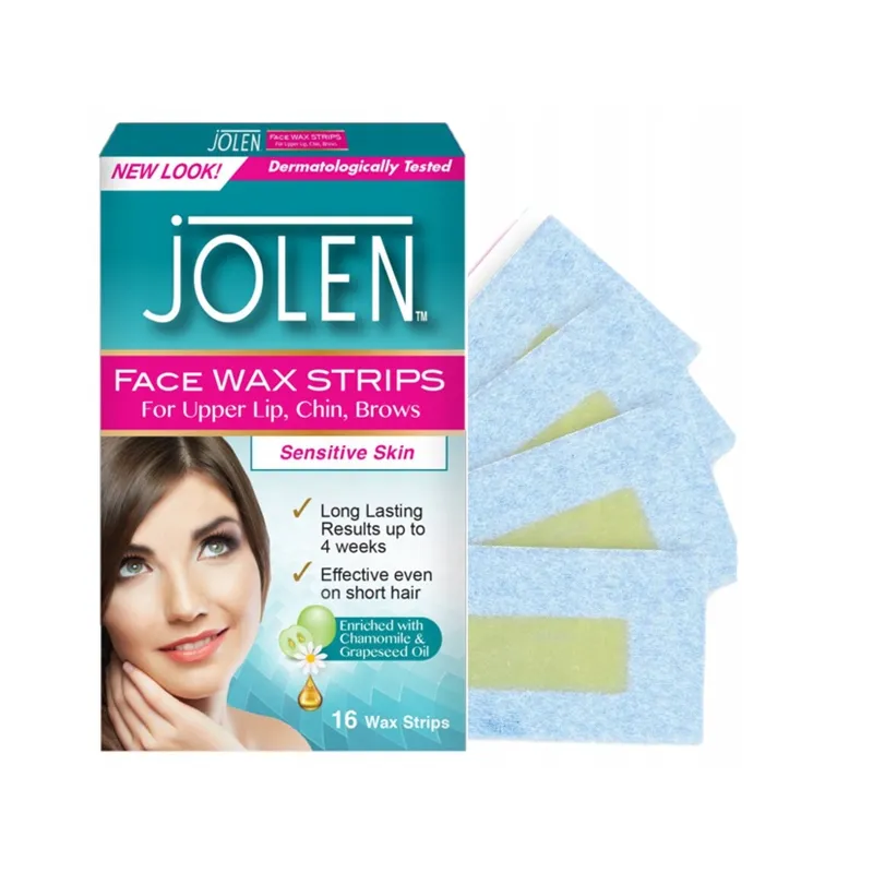 Facial hair removal patches moustache eyebrow beard strips + BLADES 💖 Laroxy