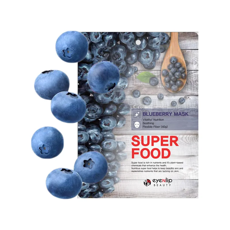 Korean berry moisturizing sheet mask ❤️ laroxy.pl