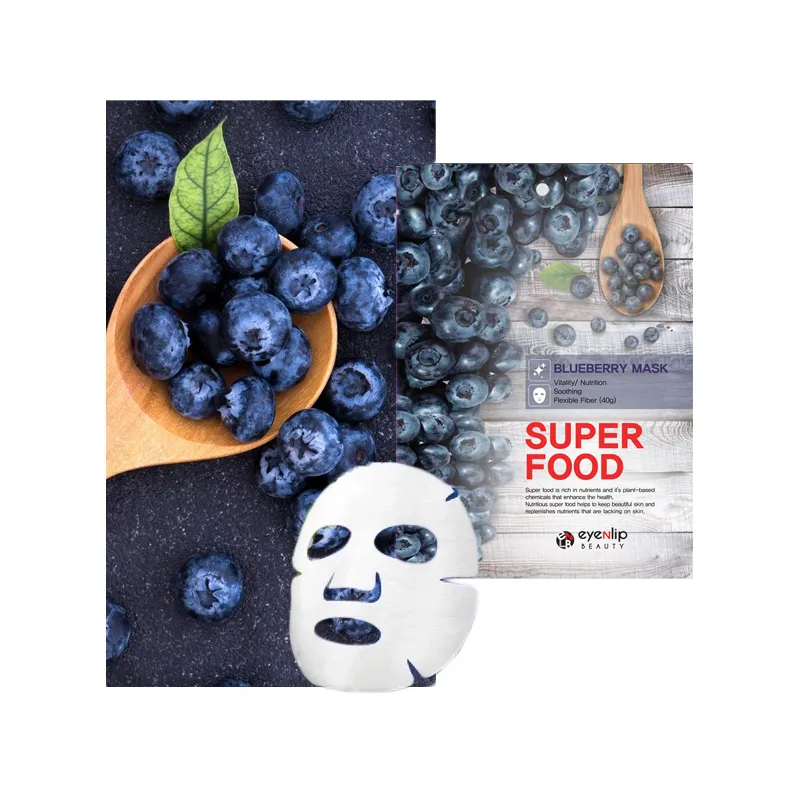 Korean berry moisturizing sheet mask ❤️ laroxy.pl