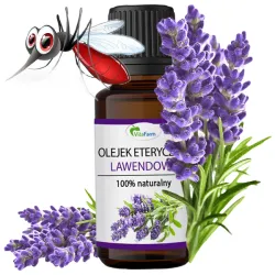 Olejek lawendowy na komary mole  BEZPIECZNY DLA DZIECI ❤️ sklep Laroxy.pl