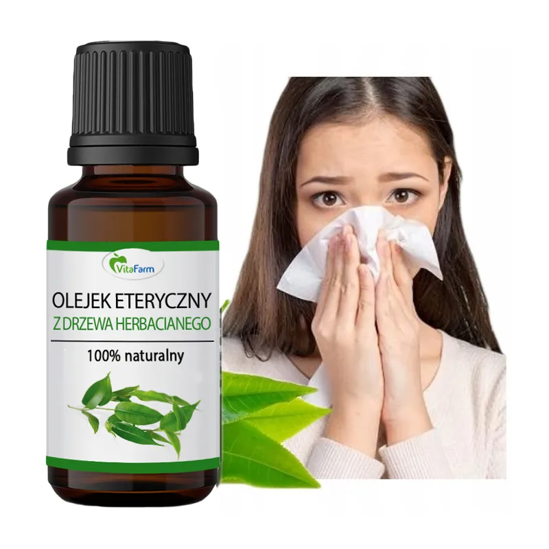 Olejek z Drzewa Herbacianego eteryczny naturalny herbaciany ❤️ Laroxy