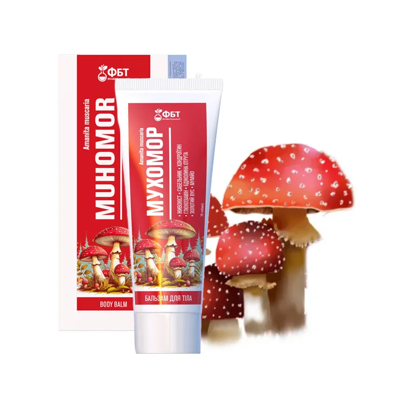 Maść z Muchomora czerwonego na stawy kolanowe bóle mięśni  🍄 Laroxy