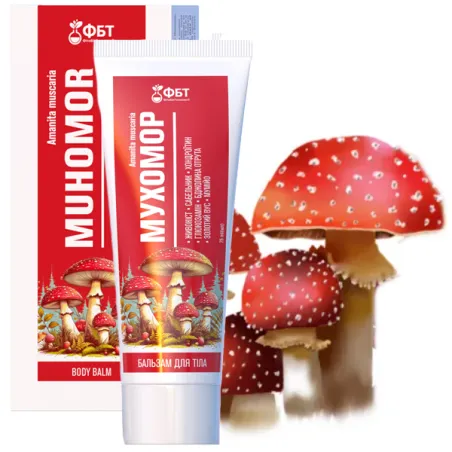 Maść z Muchomora czerwonego na stawy kolanowe bóle mięśni  🍄 Laroxy