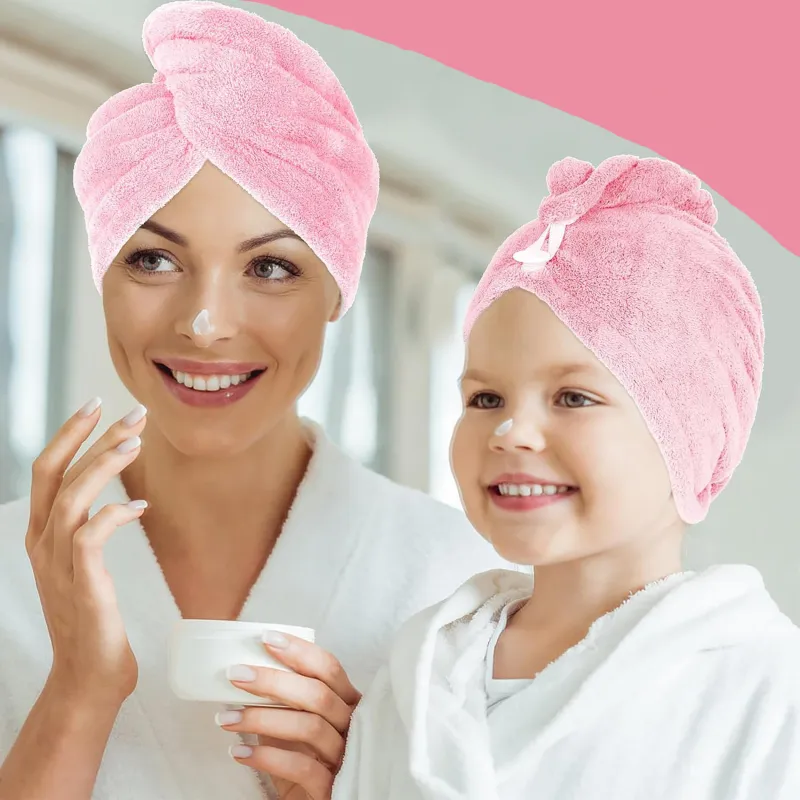 Microfiber Quick Drying Towel Turban ❤️ LAROXY