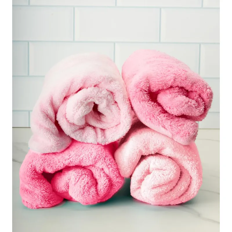 Ręcznik Turban do suszenia włosów z mikrofibry szybkoschnący ❤️ LAROXY