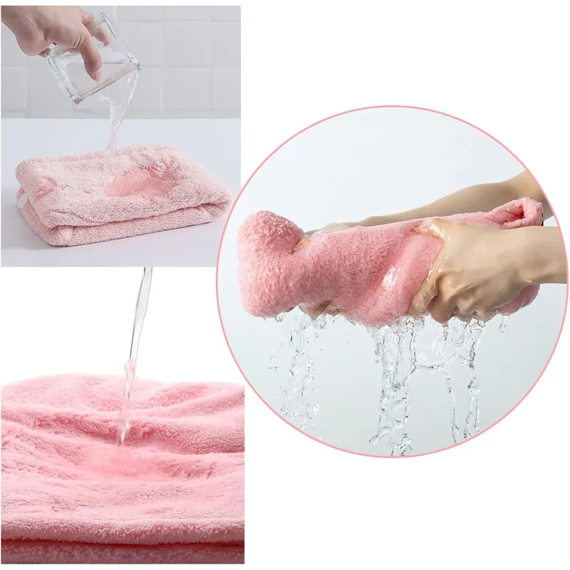 Microfiber Quick Drying Towel Turban ❤️ LAROXY
