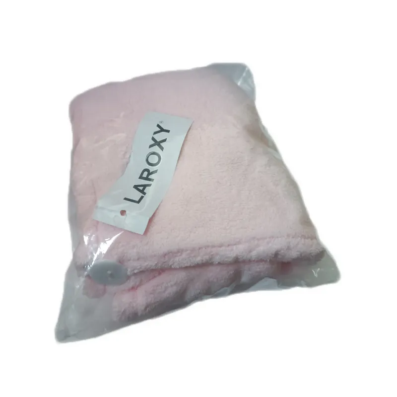 Ręcznik Turban do suszenia włosów z mikrofibry szybkoschnący ❤️ LAROXY