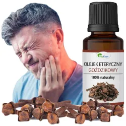 Olejek Goździkowy na ból zęba zębów dziąseł bezpieczy w ciąży ❤️Laroxy