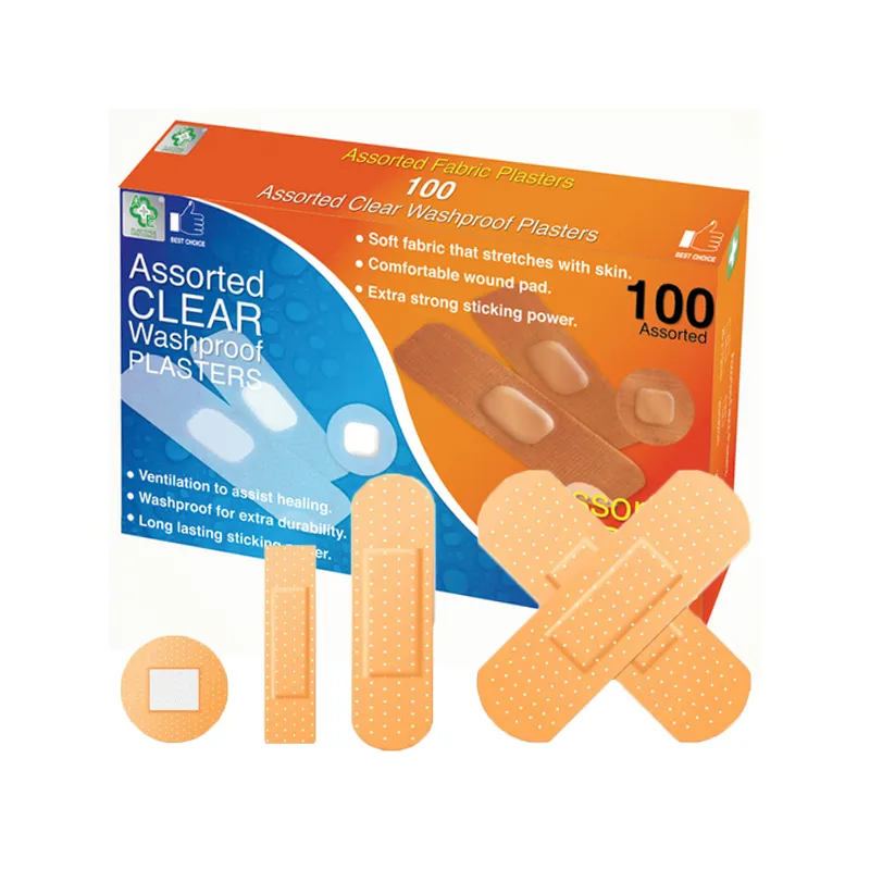 Waterproof strong dressing plasters MIX 100 pieces ❤️ Laroxy