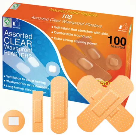 Waterproof strong dressing plasters MIX 100 pieces ❤️ Laroxy