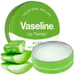 Vaseline wazelina do ust mocno nawilżający balsam ALOES ❤️ Laroxy.pl