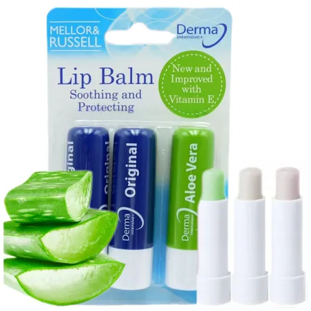 Lip balm - protective lipstick clear for winter KIT ❤️ Laroxy