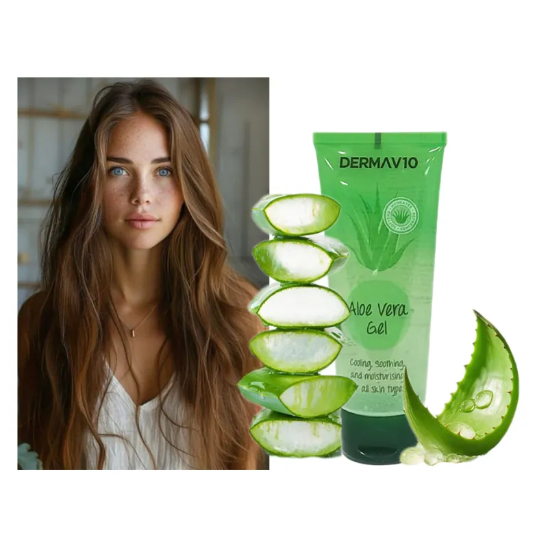 Pure aloe vera gel for face and body ALOES ❤️ Laroxy.pl