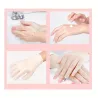 Cotton cosmetic night gloves for hands to mask ⭐ Laroxy