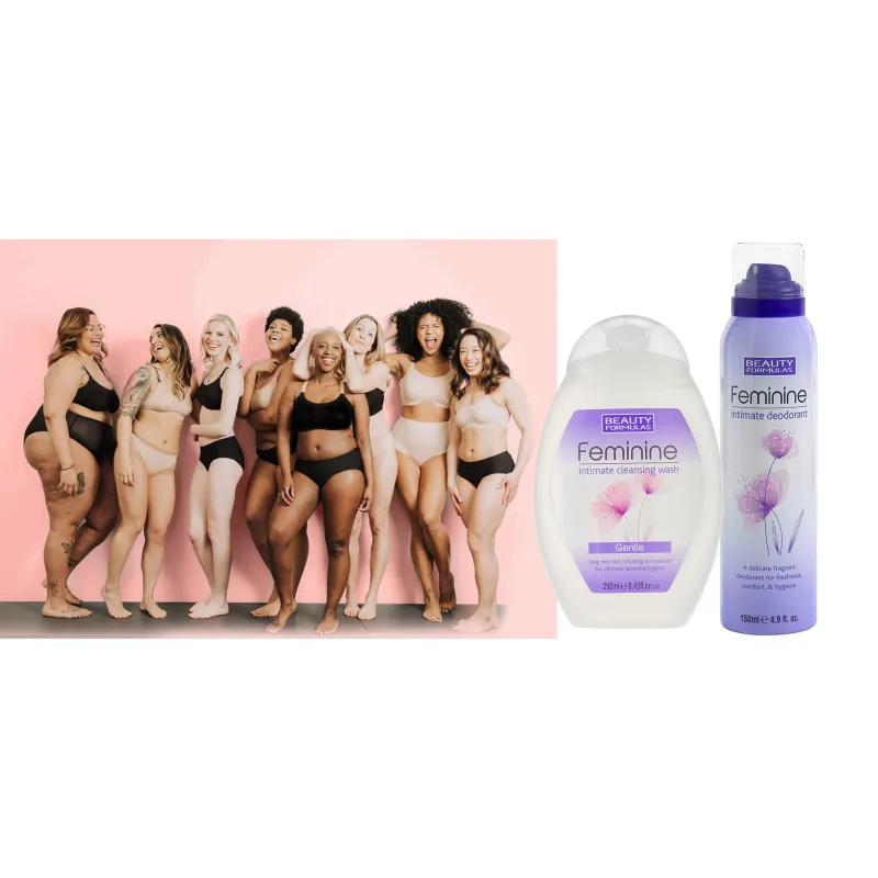 Moisturizing intimate hygiene gel and deodorant ❤️ Laroxy.pl