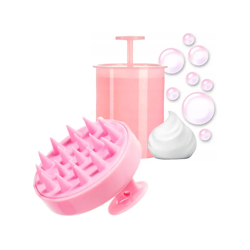 Hair Turban + Scouring Brush + Frother ❤️ Laroxy