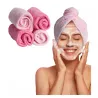 Turban do włosów + Szczotka do mycia głowy + Spieniacz ❤️ Laroxy