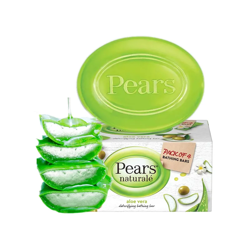 Natural aloe vera glycerin soap without parabens set ❤️ Laroxy