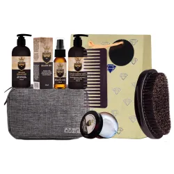 Gift set for a man for beard cosmetics + Cartier - Deniro