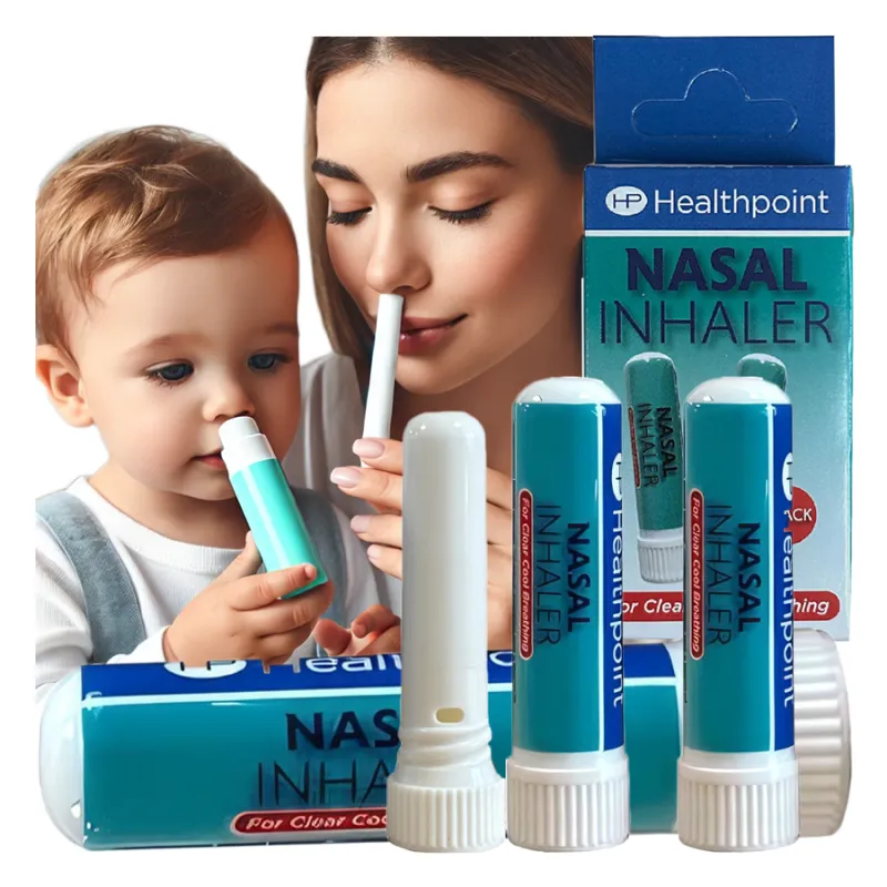 Maść do nacierania rozgrzewająca + Inhalator do nosa zestaw ❤️ Laroxy