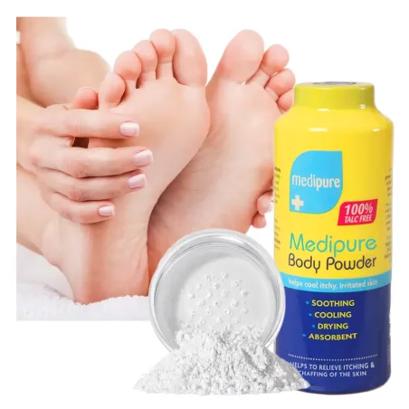 Body depilatory foot powder for leg sweating 200g ⭐ Laroxy