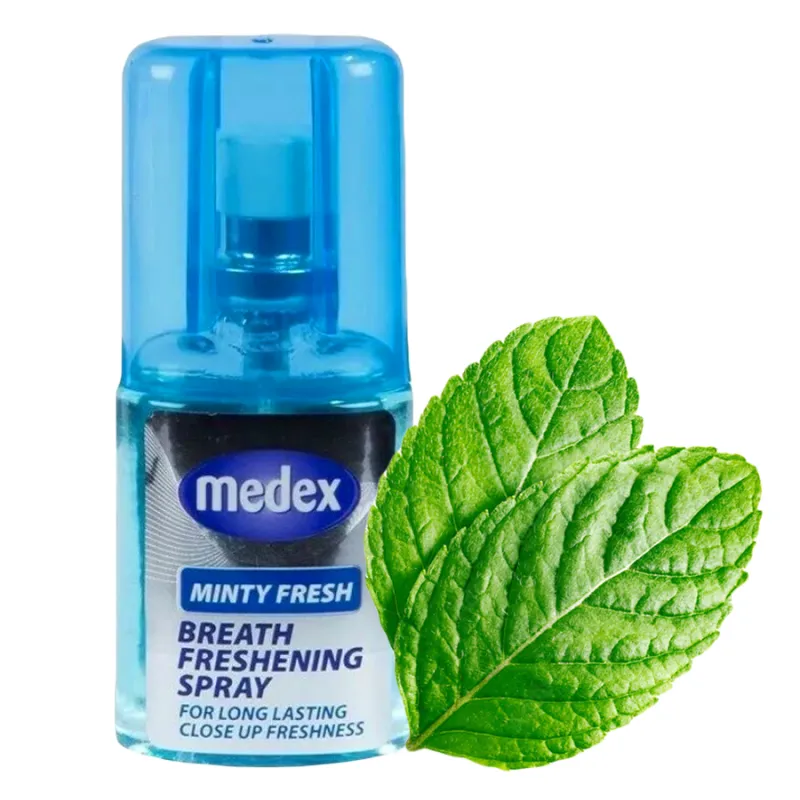 Medex odświeżacz do ust w sprayu oddechu dezodorant Minty Fresh 20ml