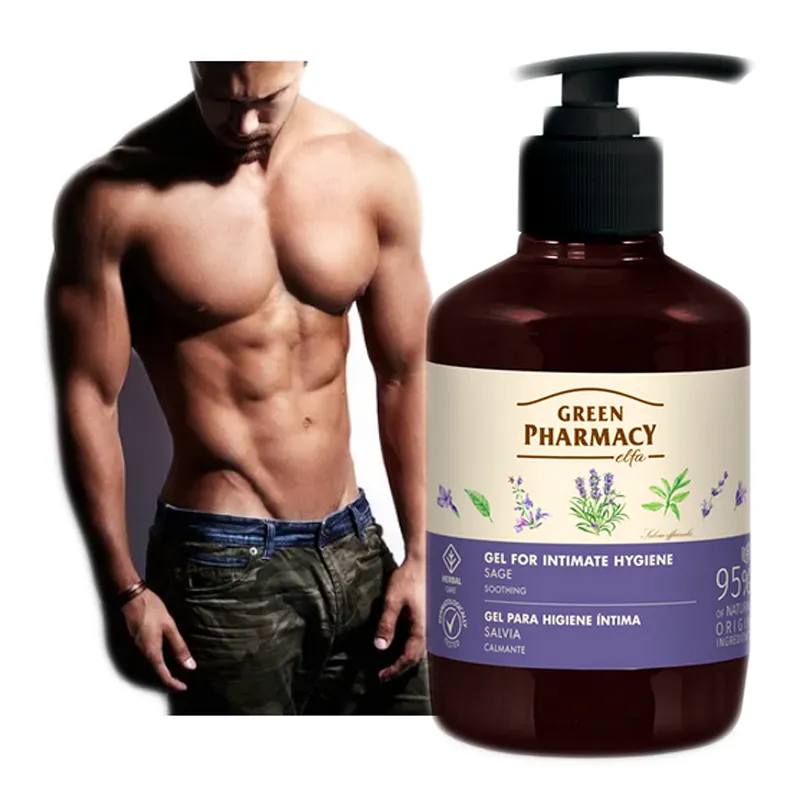 Green Pharmacy intimate hygiene gel Sage ❤️ Laroxy.pl